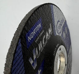 [SGB-VUL-T-125-6,4-22] Tarcza VULCAN do szlifierek kątowych, do szlifowania METALU i INOX 125x6,4x22 mm